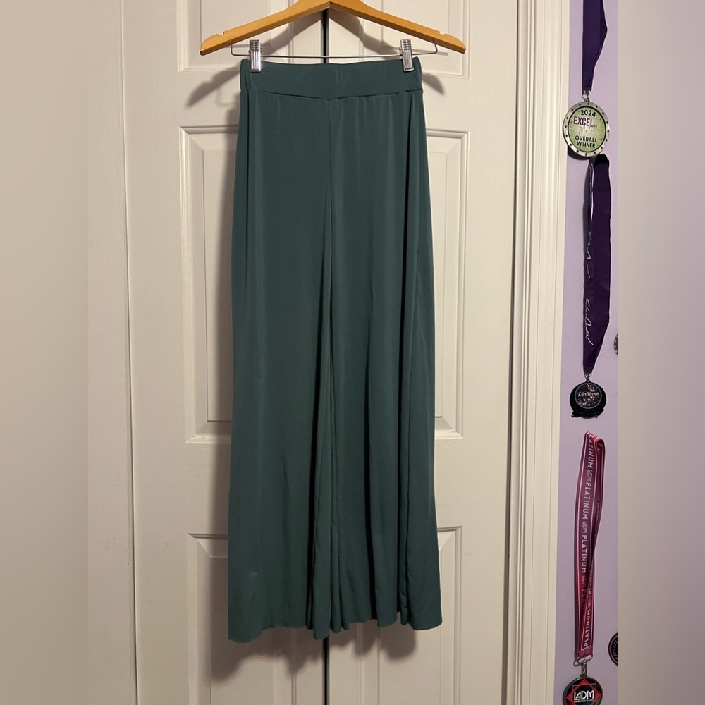 WEISSMAN JERSEY WIDE LEG PANT